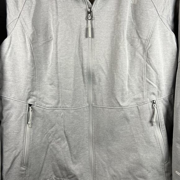 The North Face Women’s Windwall Grey Zip Up Hoodie Jacket size large - Picture 12 of 12